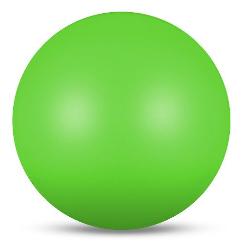 Мяч для художественной гимнастики  INDIGO IN315 диаметр 15 см, Цвет Салатовый