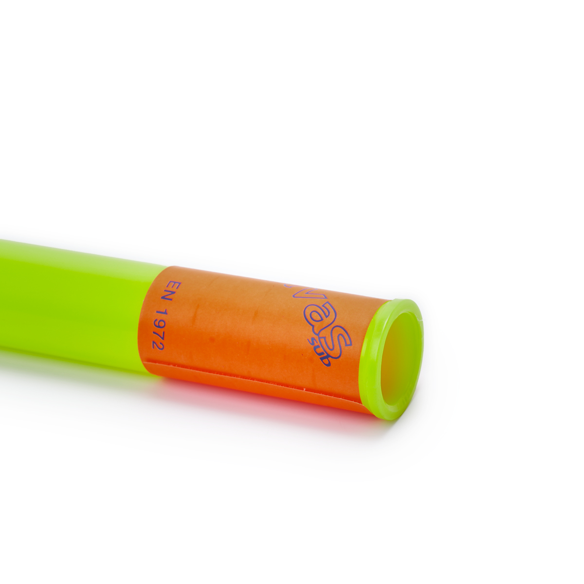 Трубка плавательная SALVAS Kid Snorkel, без клапана, размер детский, Цвет Желтый