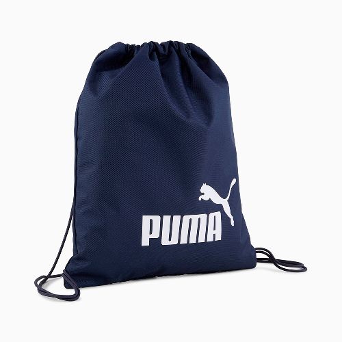 Мешок для обуви PUMA Phase Gym Sack, 43*37*0,5, Цвет Темно-синий