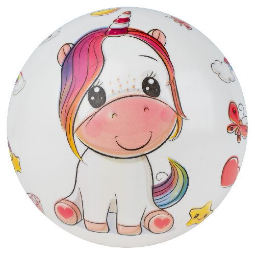 Мяч детский с рисунком Единорог