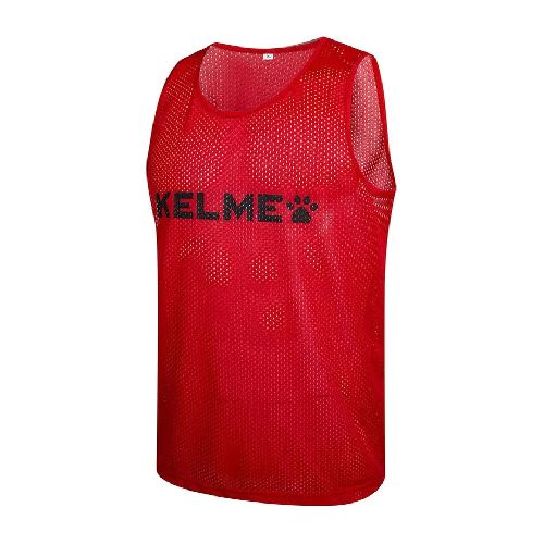 Манишка тренировочная KELME, взрослая, Цвет Красный