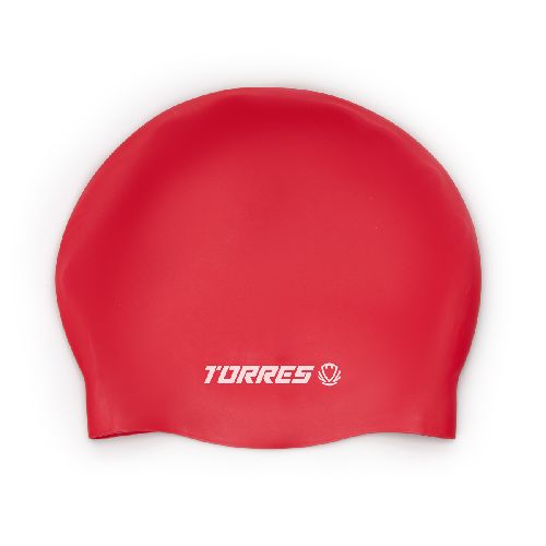 Шапочка для плавания TORRES, Цвет Красный