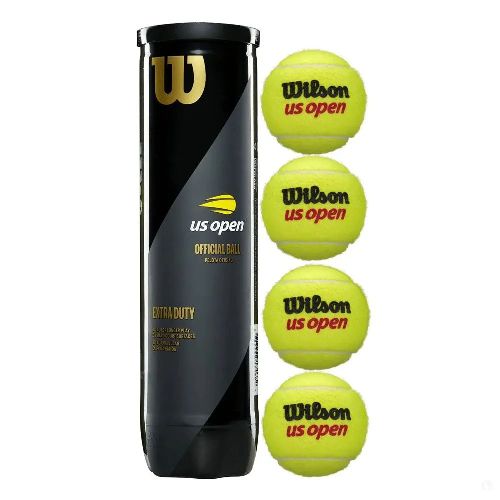 Мяч для большого тенниса Wilson US Open Extra Duty, одобрено ITF и USTA, 4шт.
