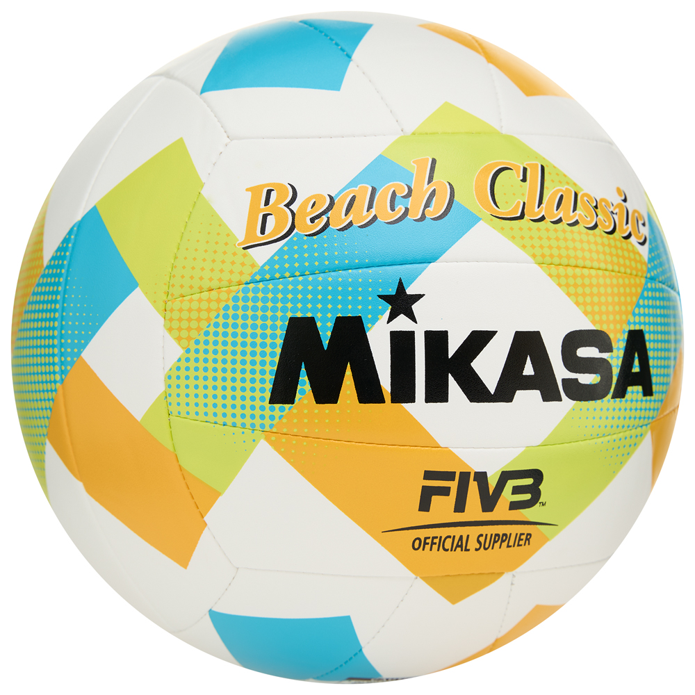 Мяч для пляжного волейбола Mikasa, Цвет Сине-желтый