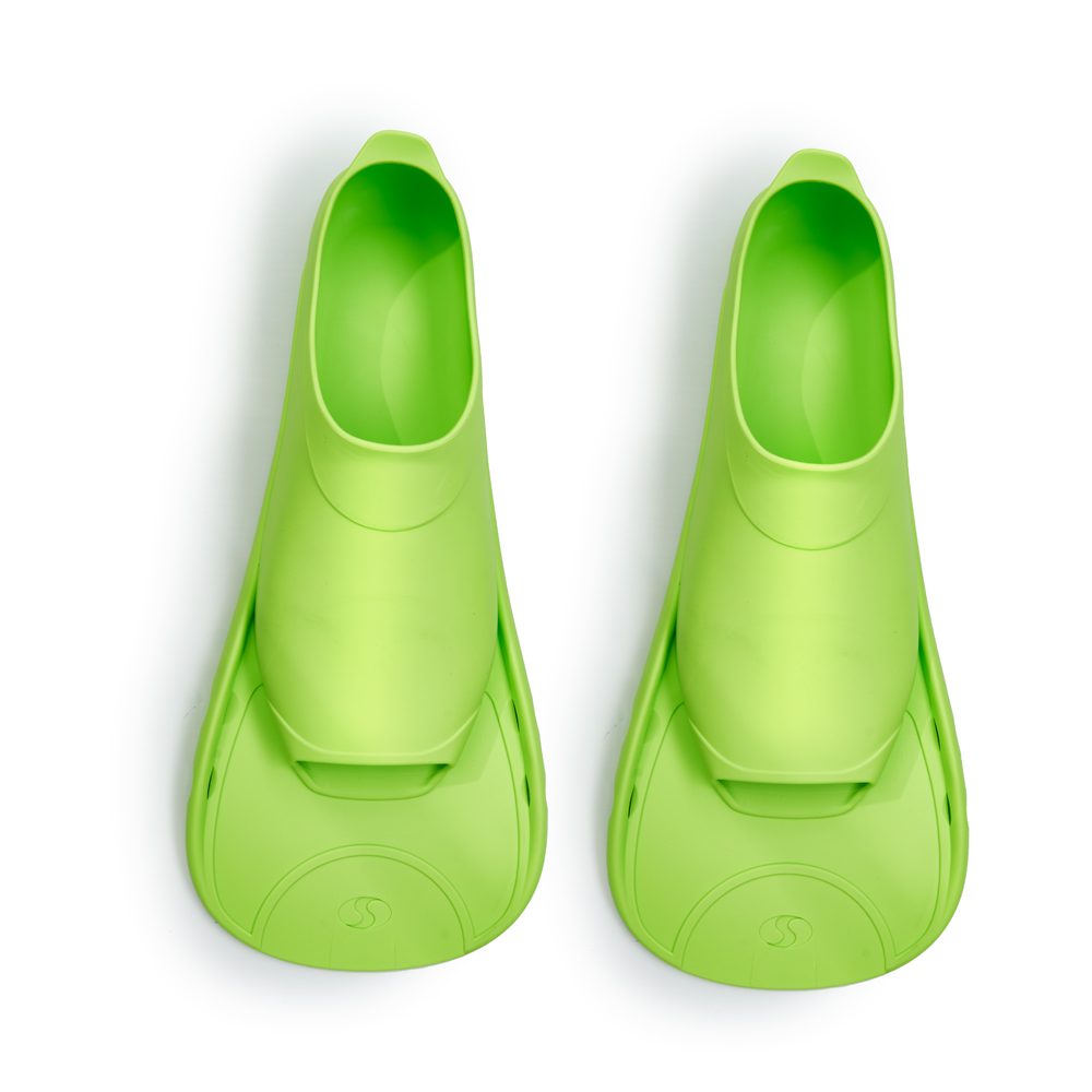 Ласты для бассейна Salvas Perfomance, Размер 27-30, Цвет Салатовый