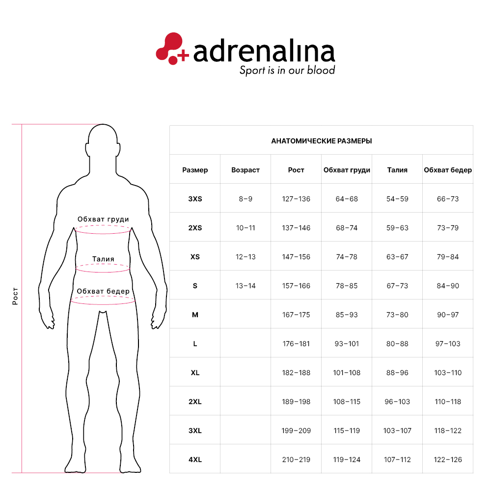 Форма волейбольная +ADRENALINA Tommy, мужская, Размер 3xl, Цвет Синий