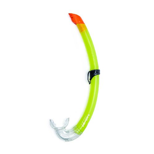 Трубка плавательная SALVAS Flash Junior Snorkel, размер детский, Размер junior, Цвет Желтый