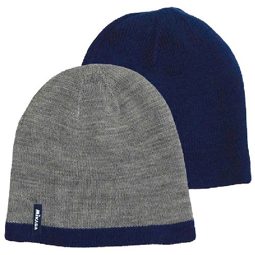 Шапка спортивная зимняя MIKASA, Цвет Темносине-серый