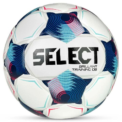 Мяч футбольный SELECT Brillant Training DB V25, Размер 4, Цвет Белый