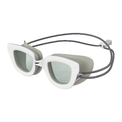 Очки для плавания SPEEDO Kids Sunny G Seaside, для детей 3-6 лет, Цвет очков/линз Белый/Прозрачный