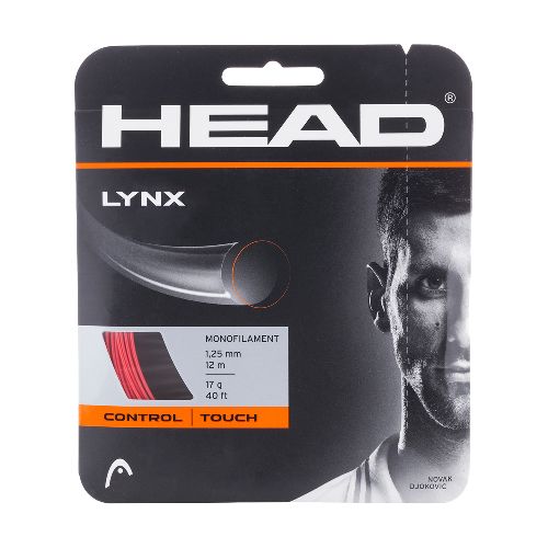 Струна теннисная HEAD Lynx 17, Цвет Красный
