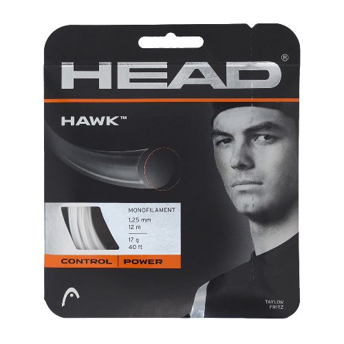 Струна теннисная HEAD Hawk 16, Цвет Серый