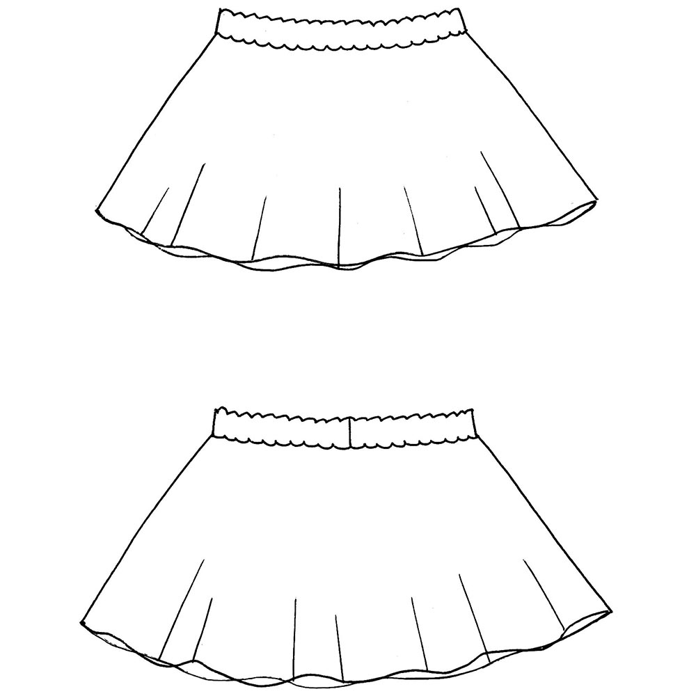 Юбочка гимнастическая сетка Indigo SM-080, Размер 28-30