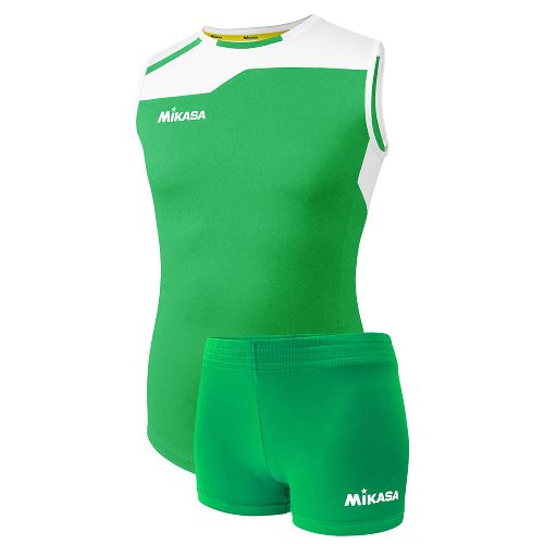 Форма волейбольная MIKASA, женская, Размер s, Цвет Зелено-белый