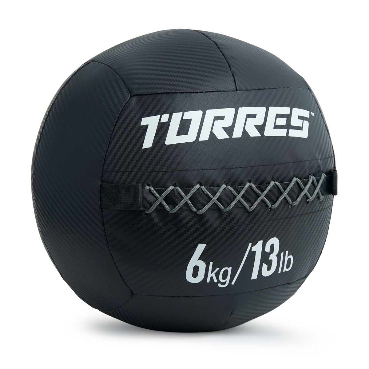 Медбол TORRES ПВХ/ПУ, Вес 6 кг