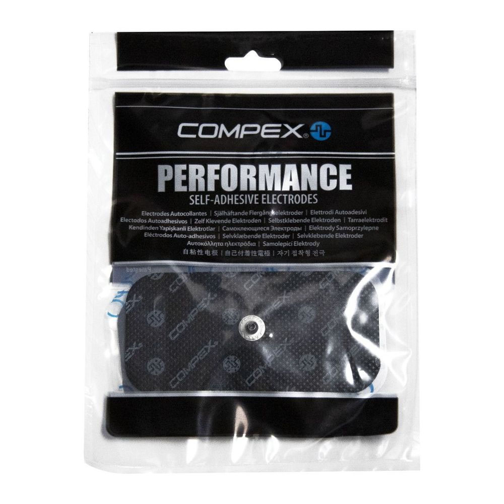 Электроды для миостимуляции COMPEX Performance Snap, 5 х 10 см, 2 шт в упаковке