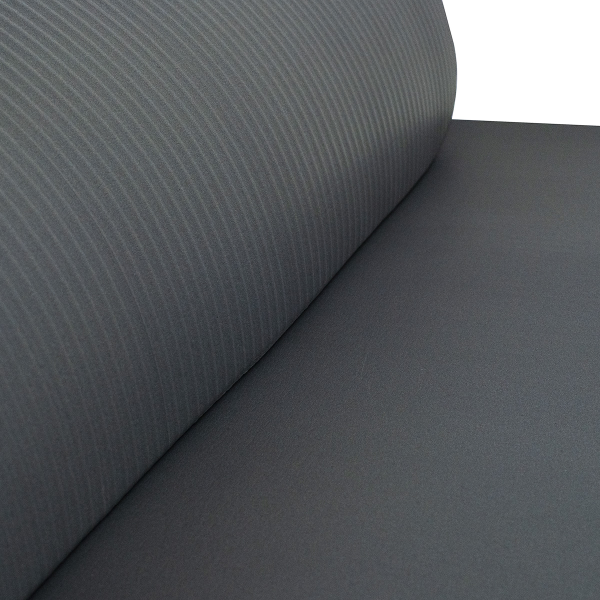 Коврик для йоги TORRES SOFT, каучук 1 см, серый