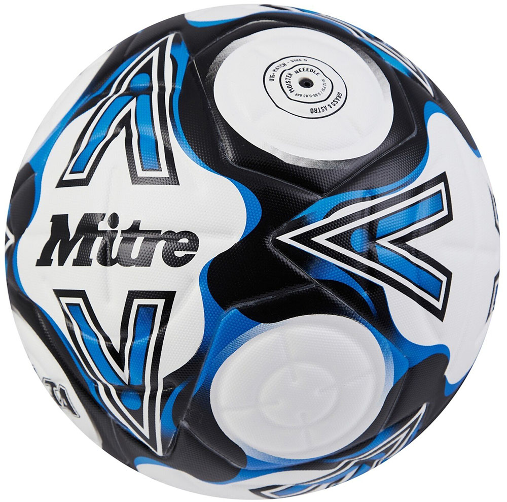 Мяч футбольный Mitre Delta One 24, размер 5, FIFA Quality, Цвет Белый