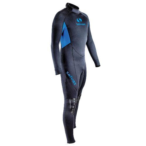 Гидрокостюм для плавания SALVAS Iceman, мужской, чёрно-синий, Размер l