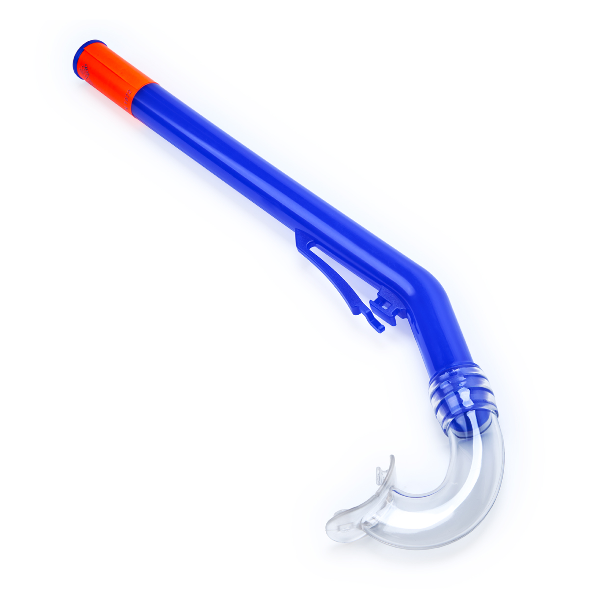 Трубка плавательная SALVAS Kid Snorkel, без клапана, размер детский, Цвет Синий