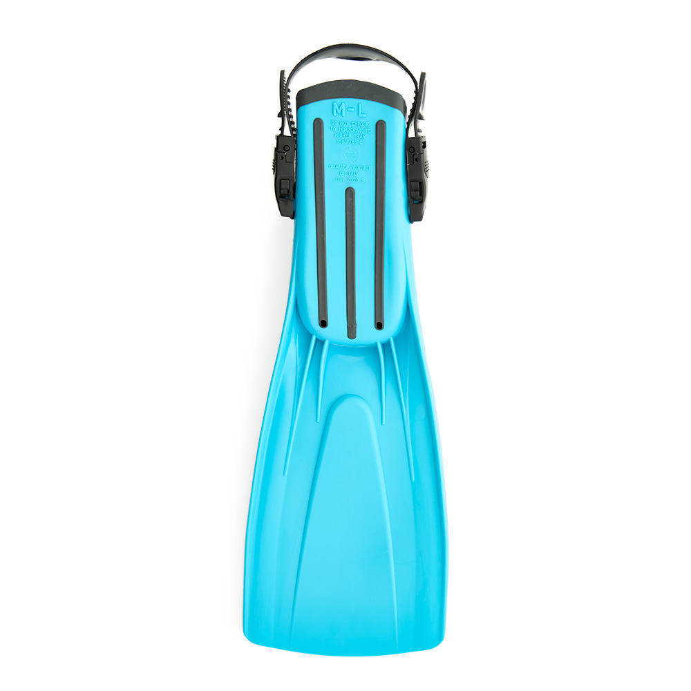 Ласты для плавания SALVAS Hazard Plus Fin, Размер m-l, Цвет Голубой