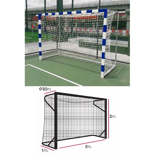 Сетка футзальная/гандбольная EL LEON DE ORO ячейка 10х10 см, Цвет Белый