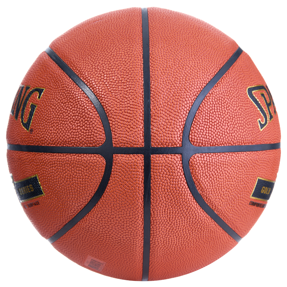 Мяч баскетбольный Spalding TF Gold, микрофибра, Размер 7
