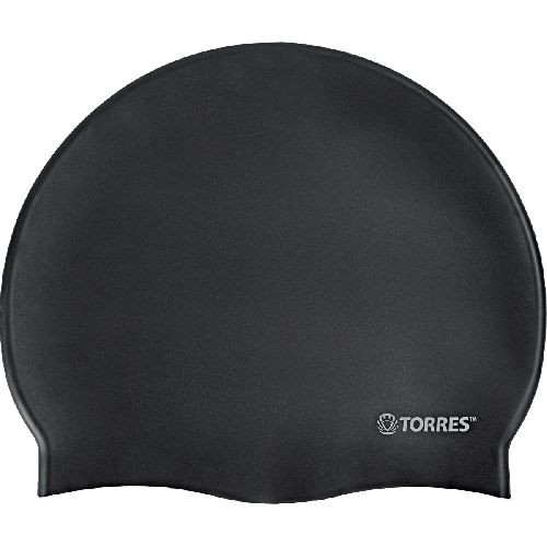 Шапочка для плавания TORRES No Wrinkle, Цвет Черный