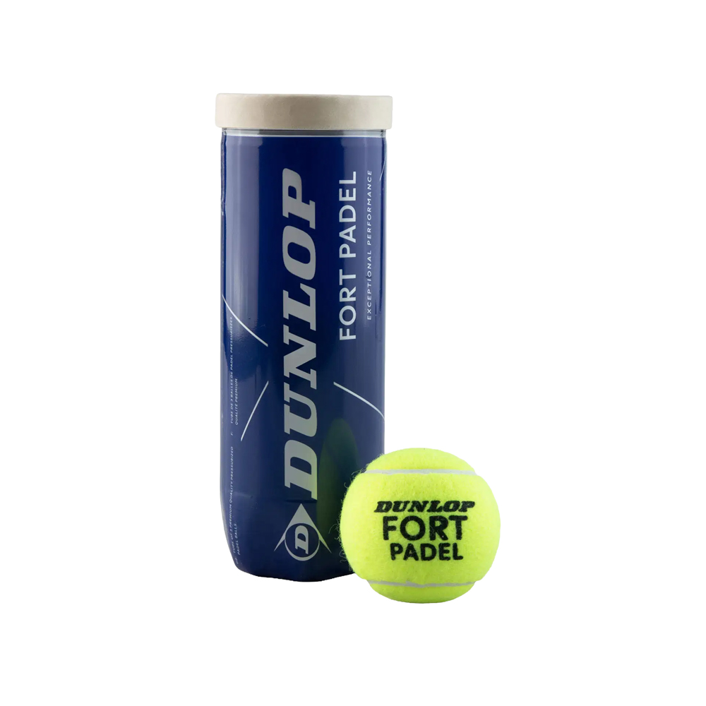 Мяч для падела Dunlop Fort Padel, FIP, упаковка 3 мяча