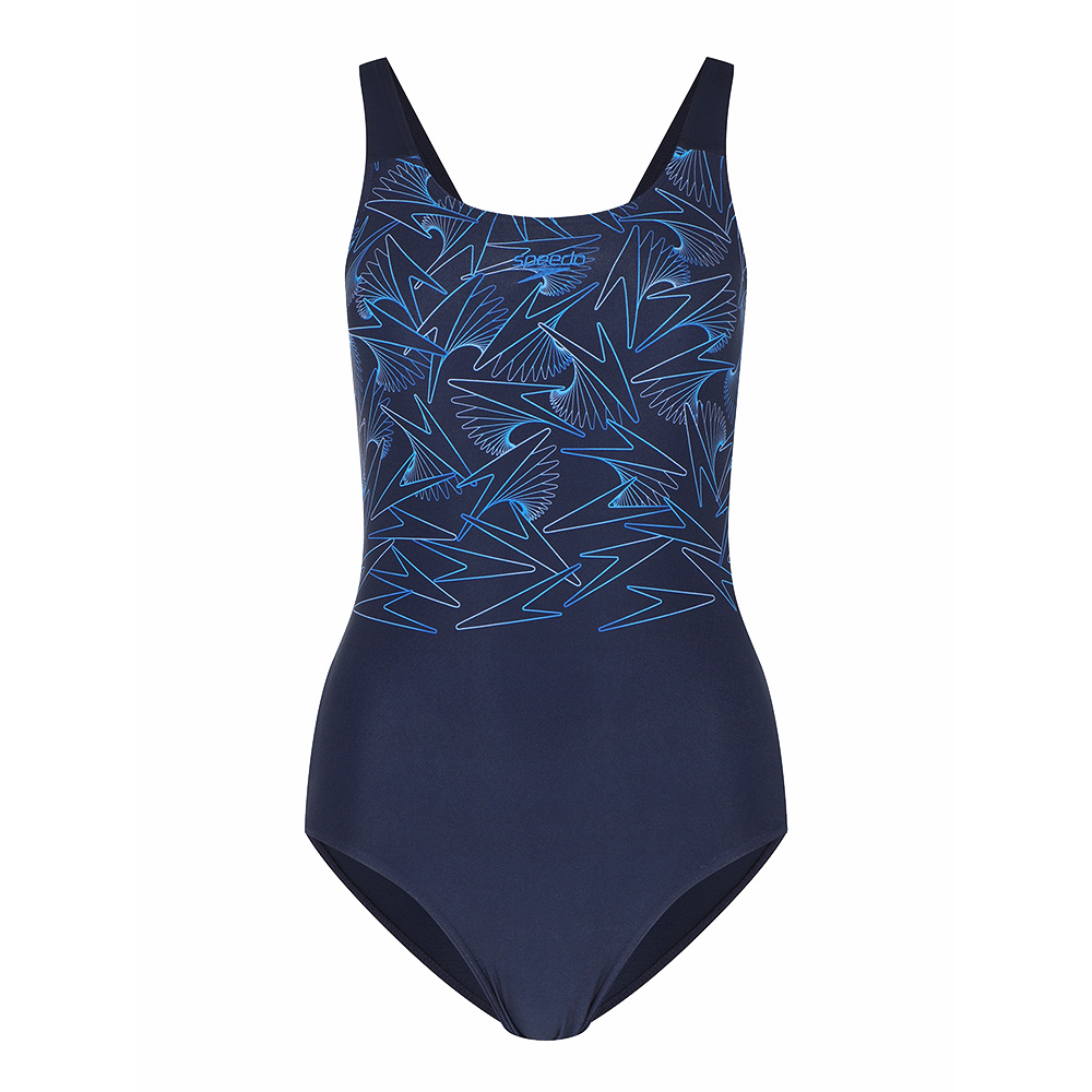 Купальник SPEEDO Hyperboom Splice Muscleback, Размер р.30, Цвет Темно-синий