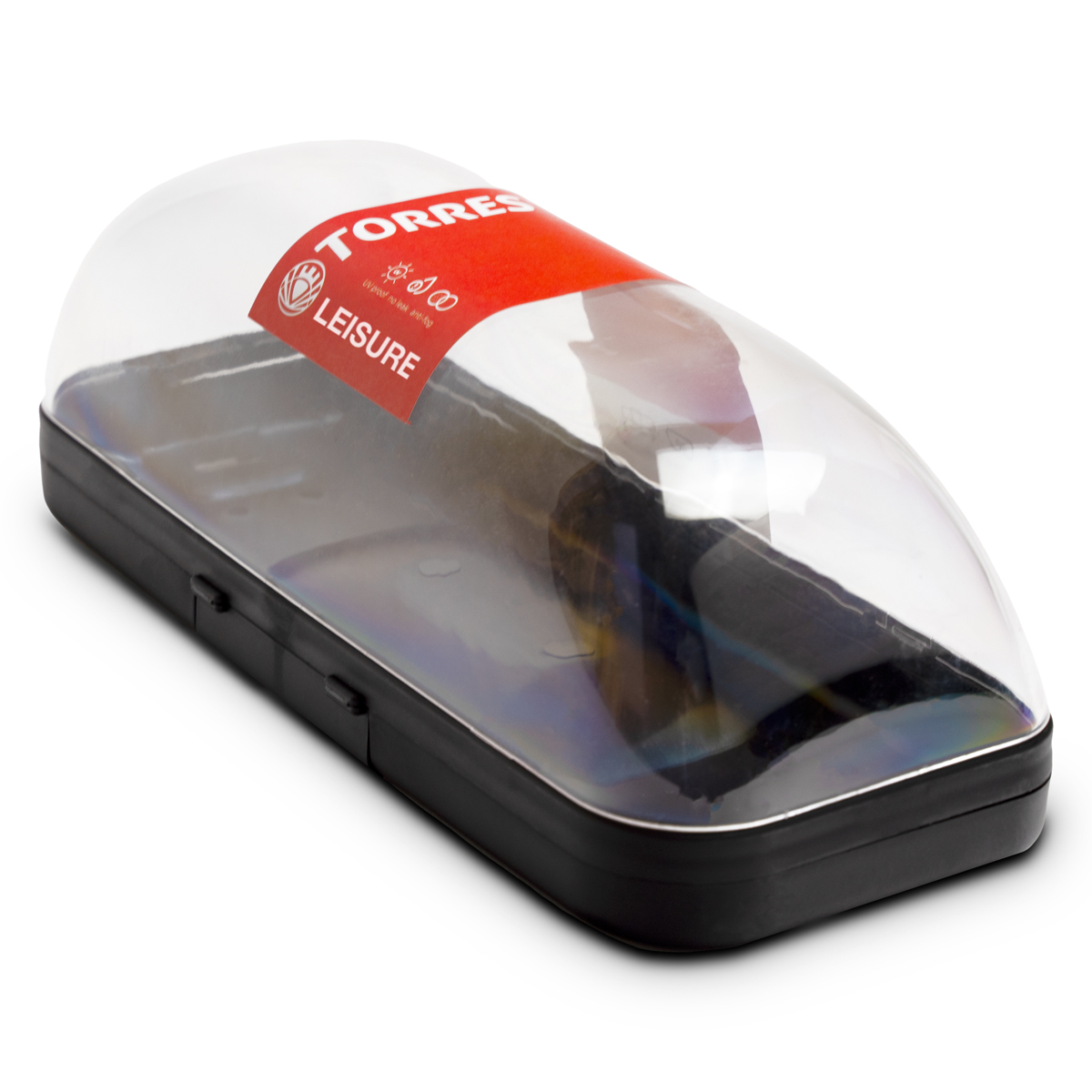 Очки для плавания TORRES Leisure Adult, Цвет очков/линз Прозрачный/Голубой