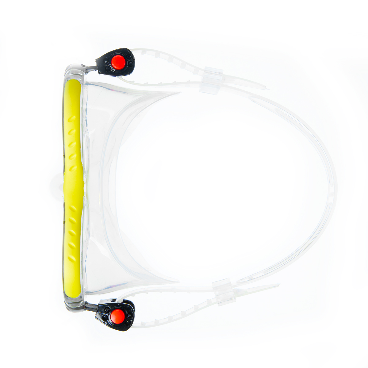 Маска для плавания SALVAS Phoenix Mask, профессиональная, размер взрослый, Цвет Желтый