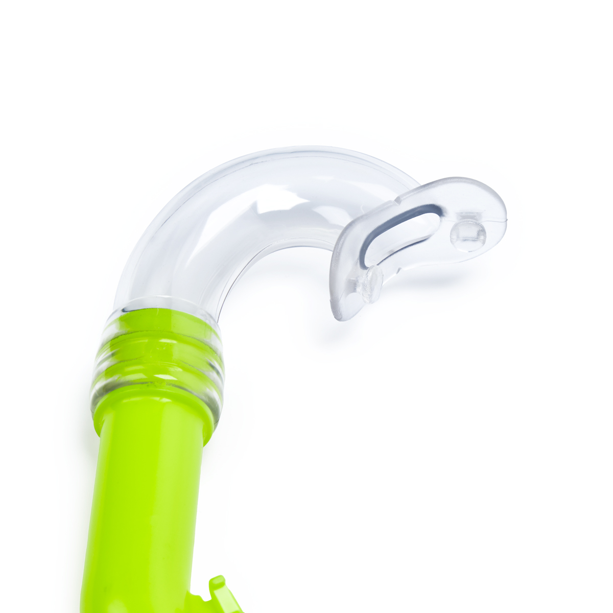 Трубка плавательная SALVAS Kid Snorkel, без клапана, размер детский, Цвет Желтый