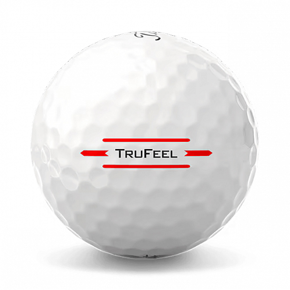 Мяч для гольфа Titleist Trufeel 24 White, T6036S, 3 шт в упаковке