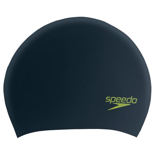 Шапочка для плавания SPEEDO Long Hair Pace Cap Jr, детская, Цвет Черный