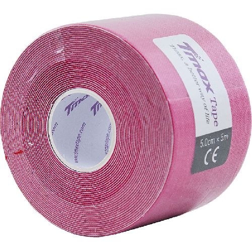 Тейп кинезиологический TMAX Extra Sticky, Цвет Розовый