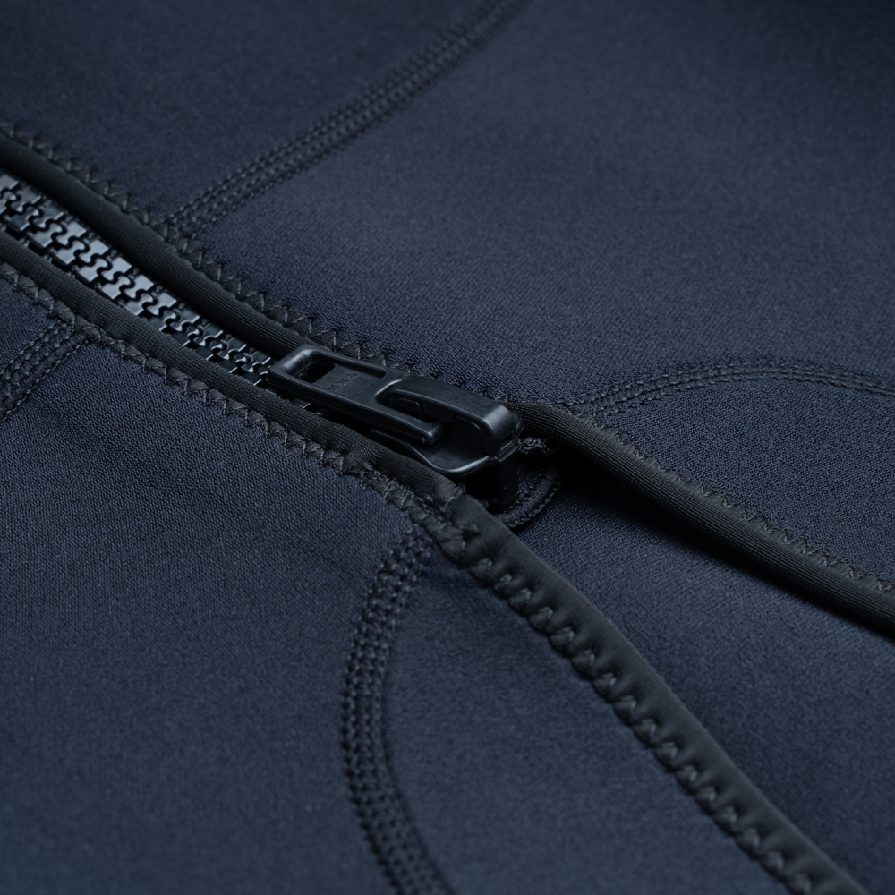 Гидрокостюм для плавания женский SALVAS Shorty Sirene Lady, с короткими рукавами и шортами, чёрно-голубой, Размер m