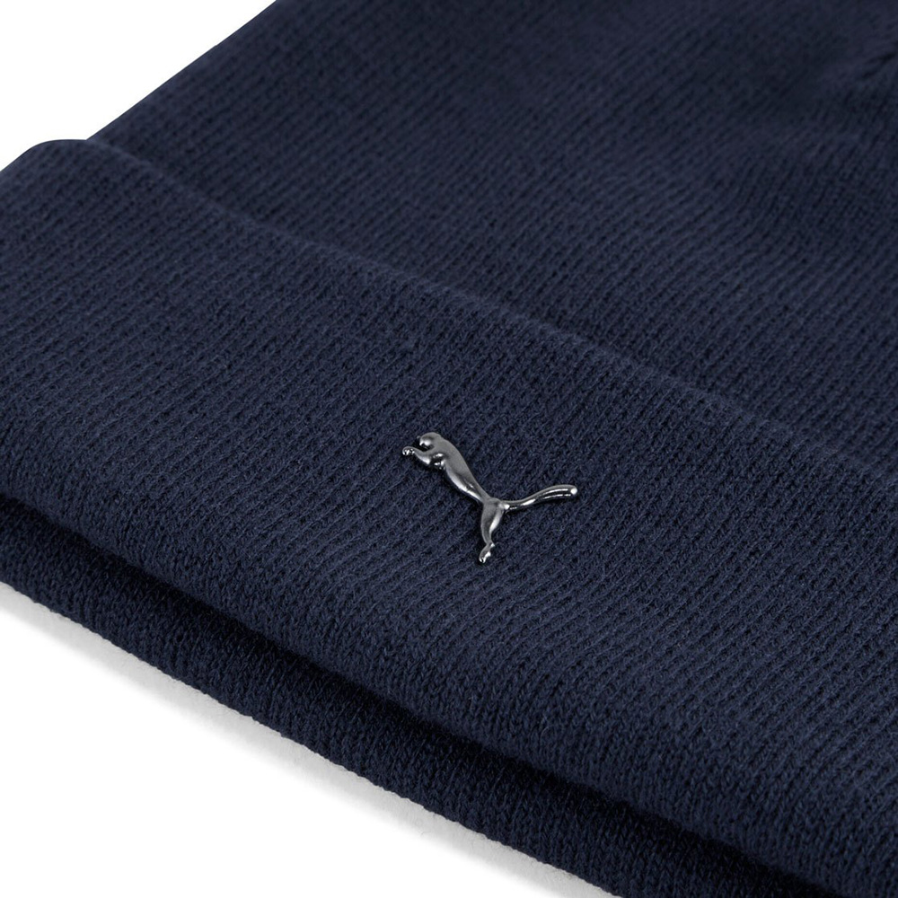 Шапка PUMA Metal Cat Beanie, Цвет Темно-синий