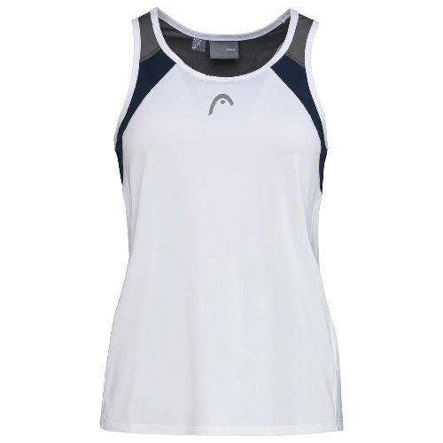 Майка HEAD Club 22 Tank Top W, женская, Размер l, Цвет Белый