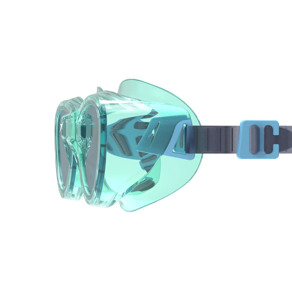 Очки для плавания SPEEDO Futura Hydrospex, Цвет очков/линз Зеленый/Синий