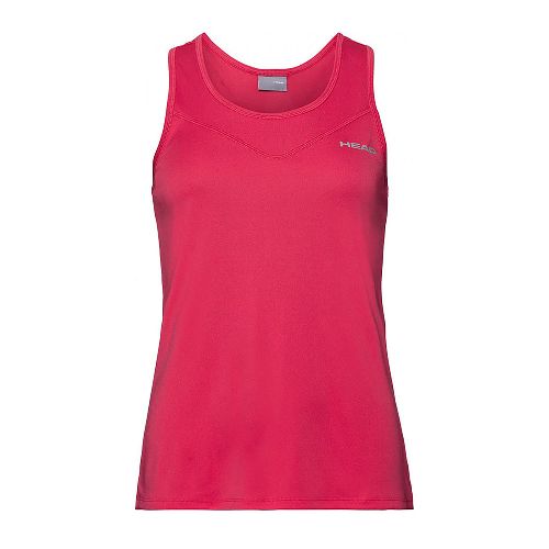 Майка HEAD Easy Court Tank Top,  женская, Размер l, Цвет Розовый