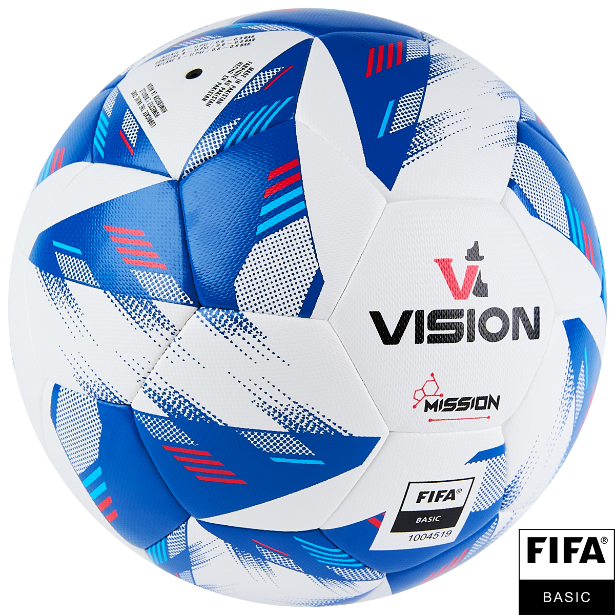 Мяч футбольный VISION Mission, FIFA Basic, Размер 5