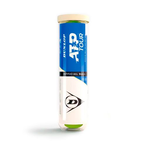 Мяч теннисный Dunlop ATP Official Tour Premium 4B, 601599, упаковка 4 шт,  ITF