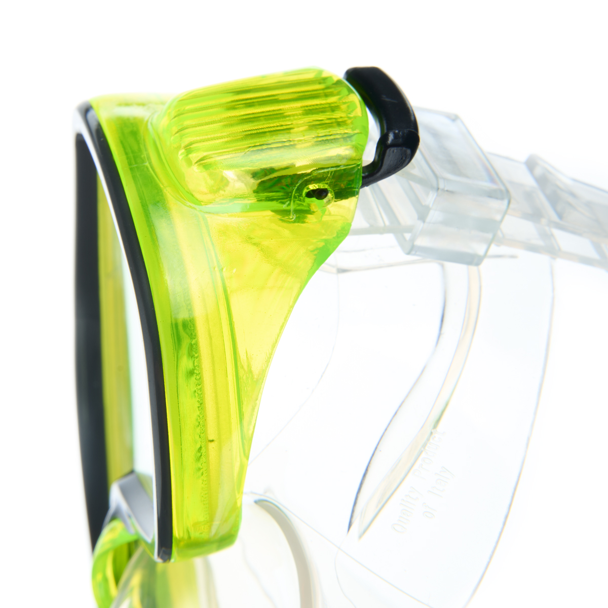 Маска для плавания SALVAS Geo Jr Mask, размер детский, Размер junior, Цвет Желтый