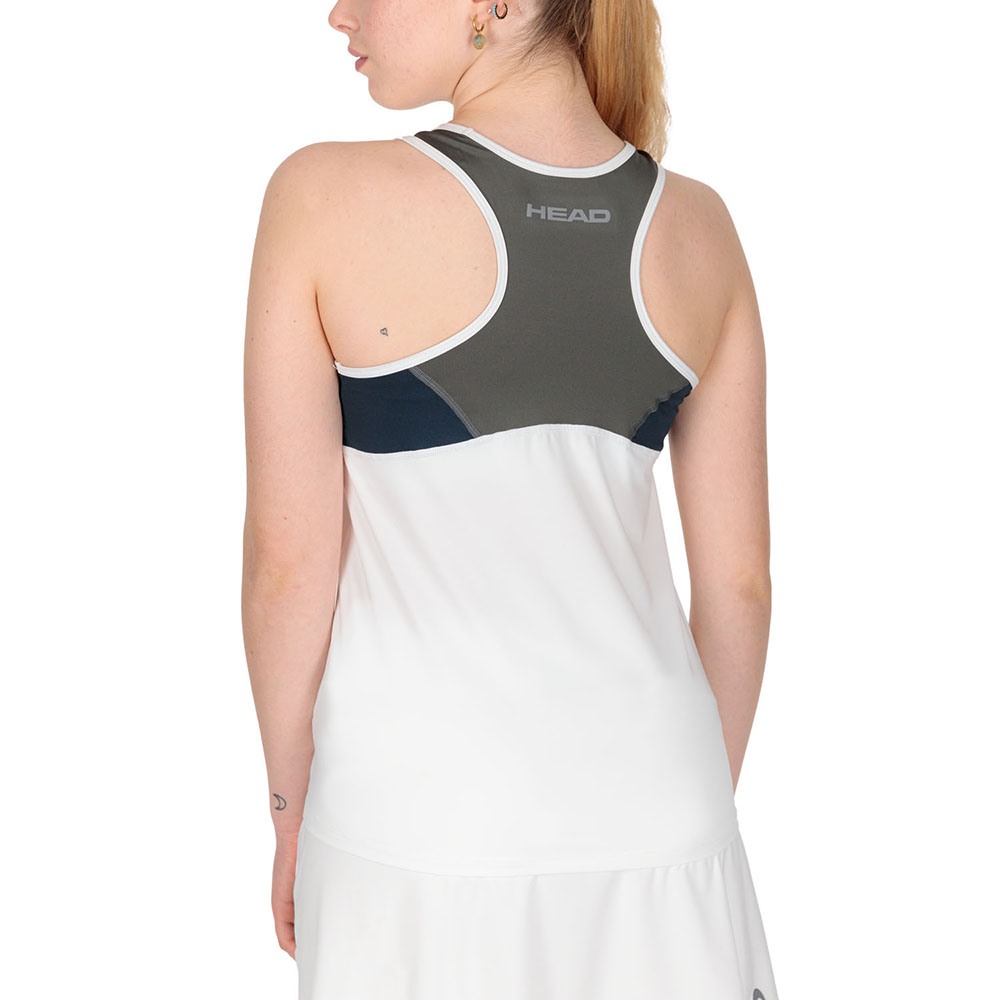 Майка HEAD Club 22 Tank Top W, женская, Размер m, Цвет Белый
