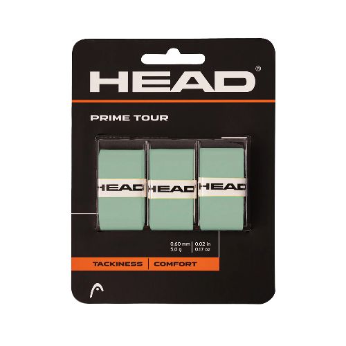 Овергрип HEAD Prime Tour, в упаковке 3 шт., Цвет Салатовый