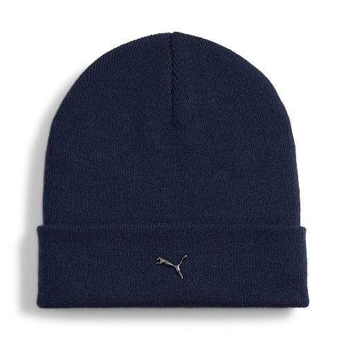 Шапка PUMA Metal Cat Beanie, Цвет Темно-синий