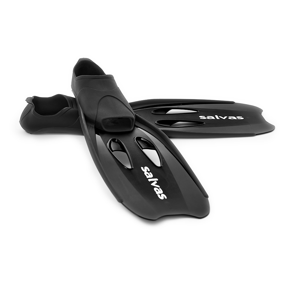 Ласты для плавания SALVAS Cancun Fin, Размер 36-37, Цвет Черный