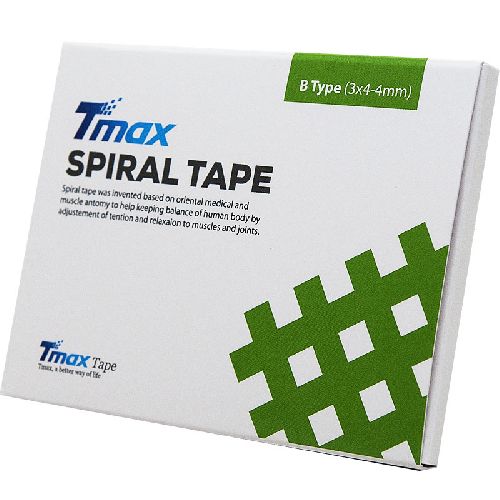 Кросс-тейп TMAX Spiral Tape Type B, 20 листов, Цвет Телесный