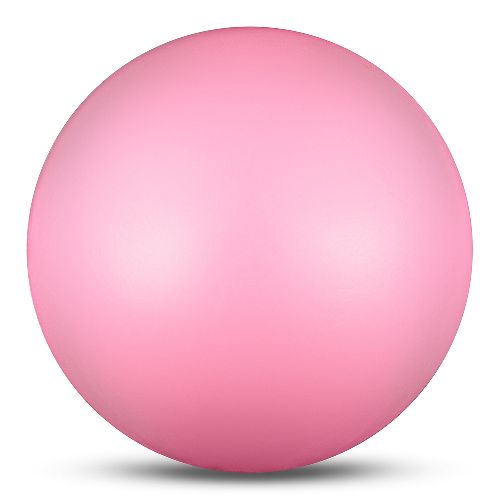 Мяч для художественной гимнастики  INDIGO IN315 диаметр 15 см, Цвет Розовый